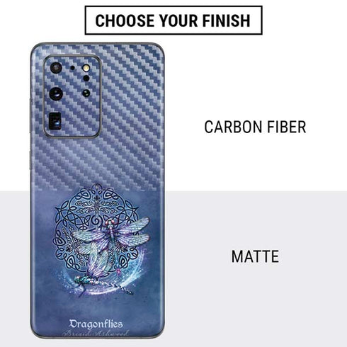 Brigid Ashwood Dragonfly Celtic Knot Galaxy S20 Ultra 5G Skin